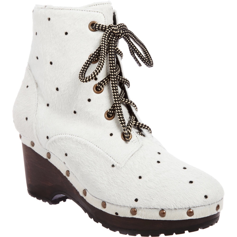Opening Ceremony Ankle Clog Lace up Boots JOELLE